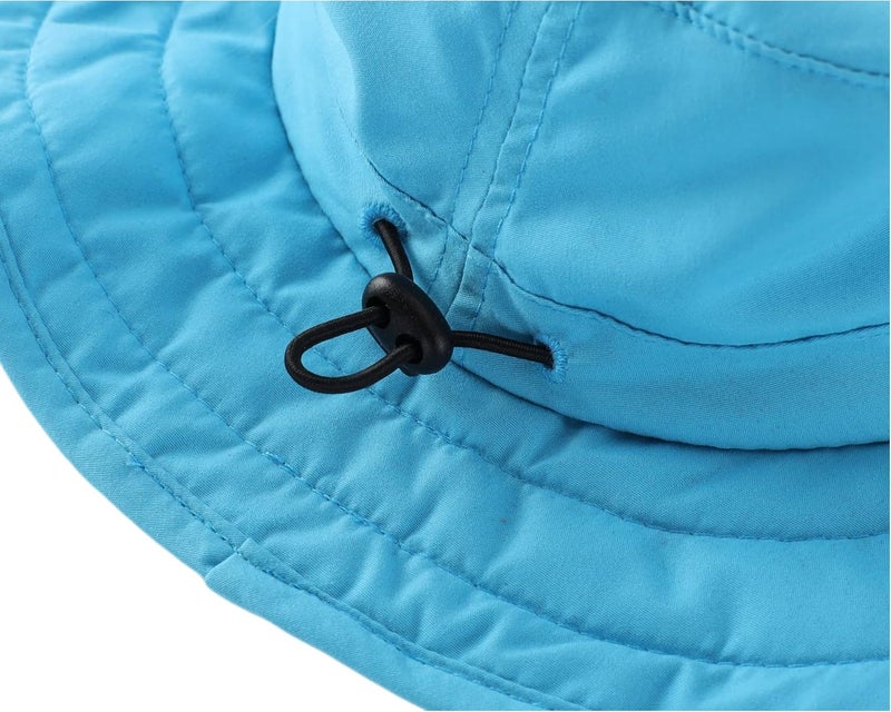 Connectyle Kids Sun Hat for Boys Girls Wide Brim Bucket Hat UPF 50+ Sun Protection Hat Breathable Summer Beach Hat - Image 5